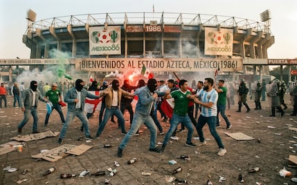 Tepiteños "calmaron" a hooligans en 1986. Para el duelo contra México, ni sus luces de la fans ingleses  