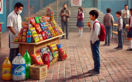 ¿Cómo puedo denunciar a las escuelas que incumplan la prohibición de comida chatarra?