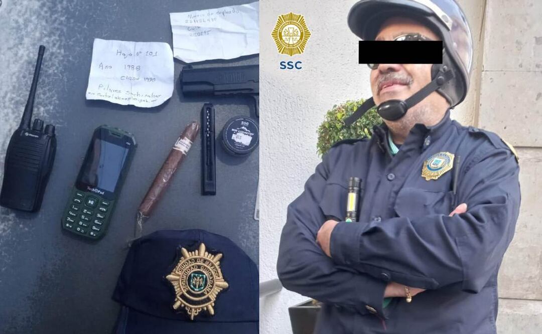 ¡Oríllese a la orilla! Atoran a un poli pirata en la colonia Penitenciaría