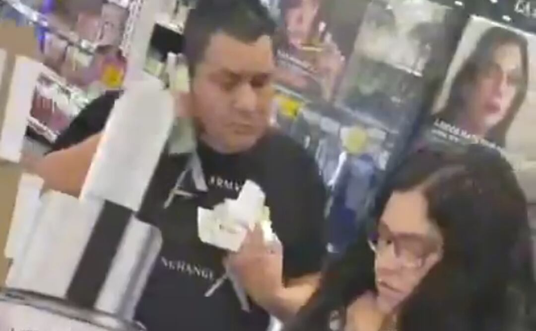VIDEO: Fardera aprovecha su sobrepeso para intentar robar cosméticos en la Cuauhtémoc