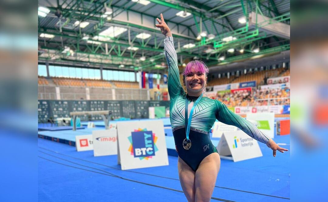 Alexa Moreno conquista el Oro en la Copa Mundial de Eslovenia