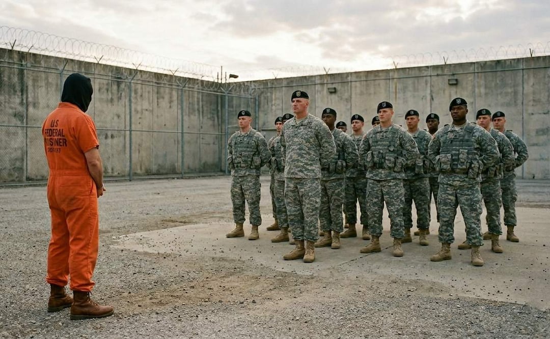 Imagen ilustrativa: IA (Donald Trump reaviva fusilamientos e inyecciones letales contra criminales )