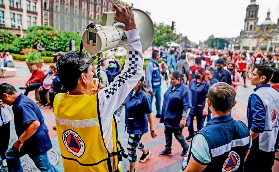 Jueves de simulacro y protestas vespertinas en CDMX, así estará el tráfico hoy
