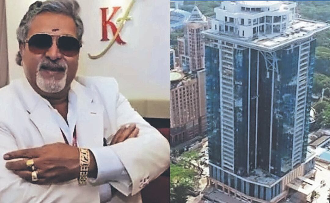 Magnate indio construyó replica de La Casa Blanca sobre un edificio