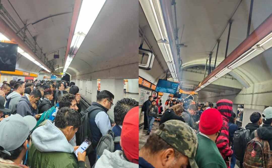 Línea 7 del Metro CDMX. Foto: (Redes Sociales)