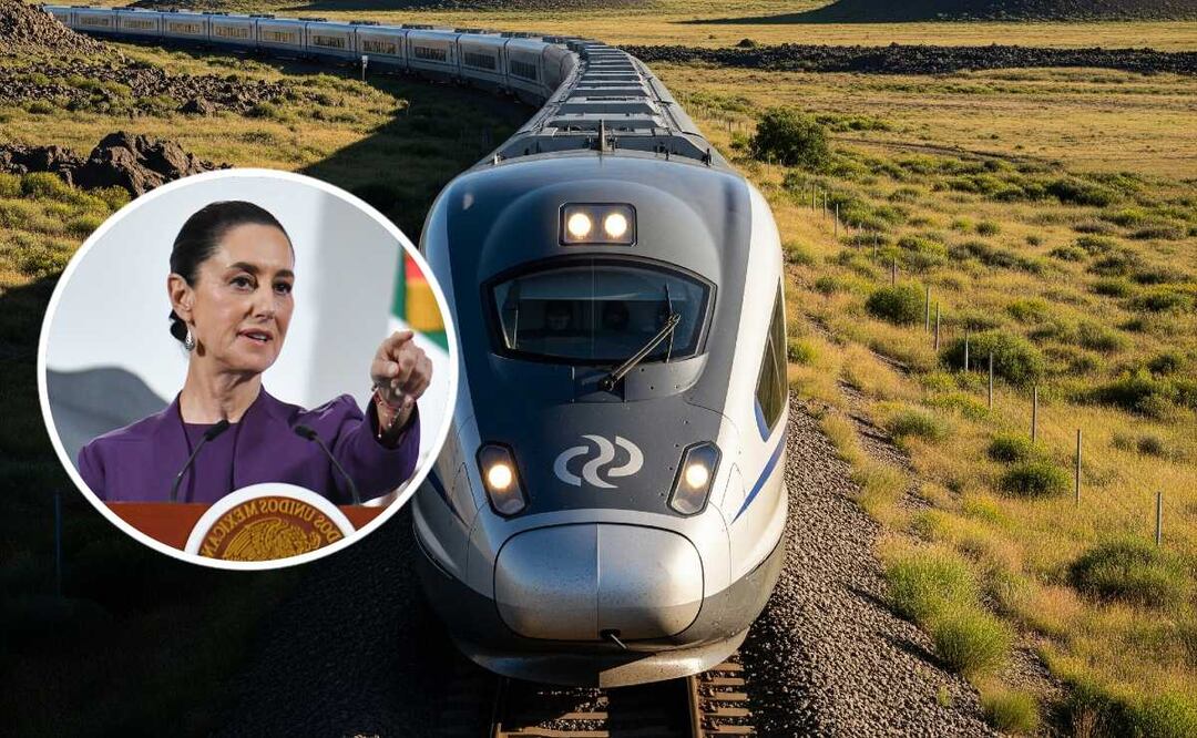 Imagen: IA / Cuartoscuro (¿Tren México – Querétaro en peligro de construirse? Esto dice Claudia Sheinbaum)
