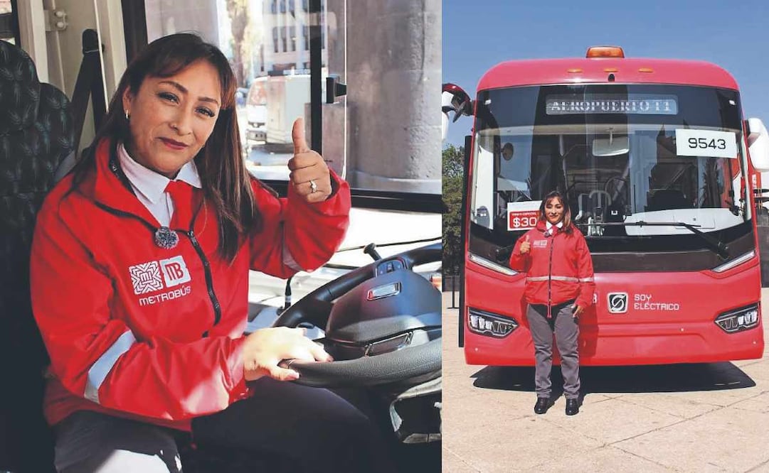 Metrobús estrena ruta operada solo por mujeres. Foto: (Especial)
