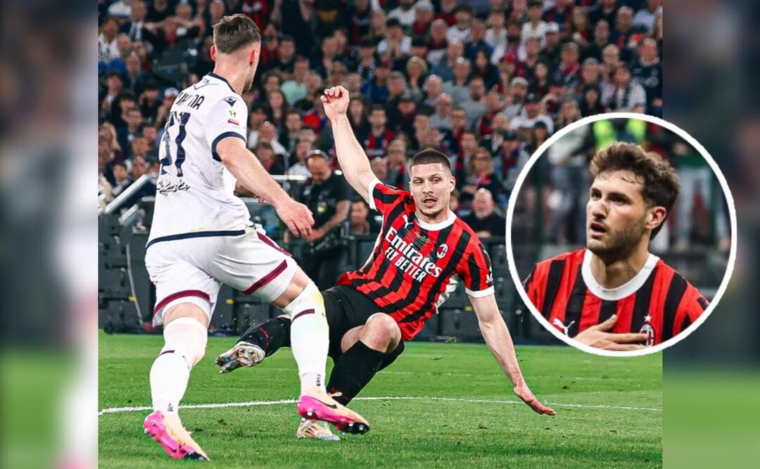 Foto: Instagram (AC Milan vs Bolonia: Santiago Gimenez se queda con las ganas de levantar la Copa de Italia)