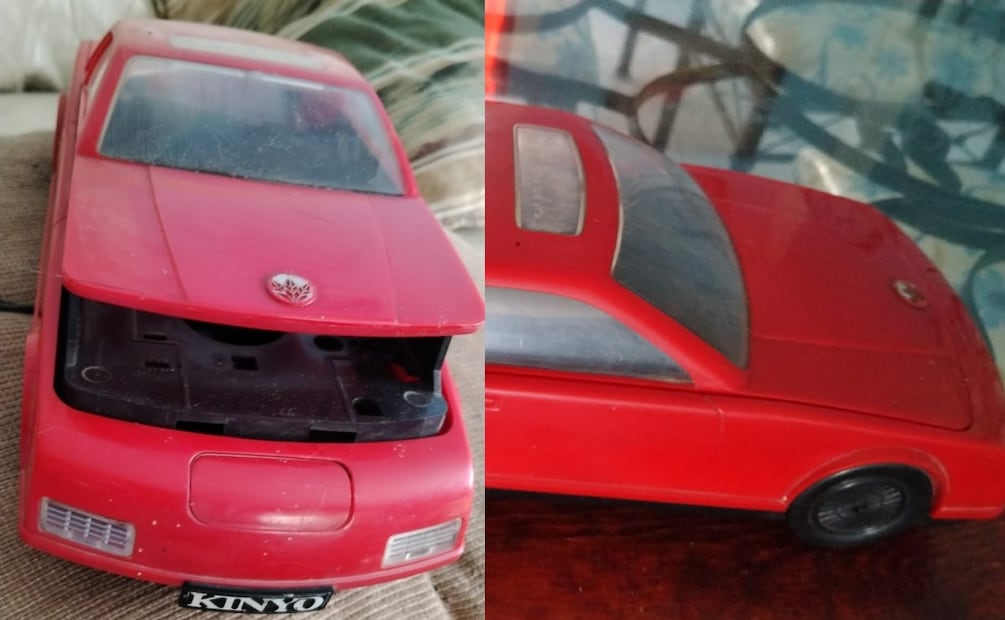 Foto: Gsutavo Jimenez (Cochecito rebobinador de videocasetes VHS)