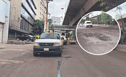 ¿Bacheo de Periférico Norte en hora pico? Tráfico colapsado afecta a miles de mexiquenses