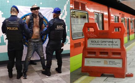 Metro CDMX: Hombre amenaza con cuchillo a mujeres en el vagón exclusivo de la Línea 8