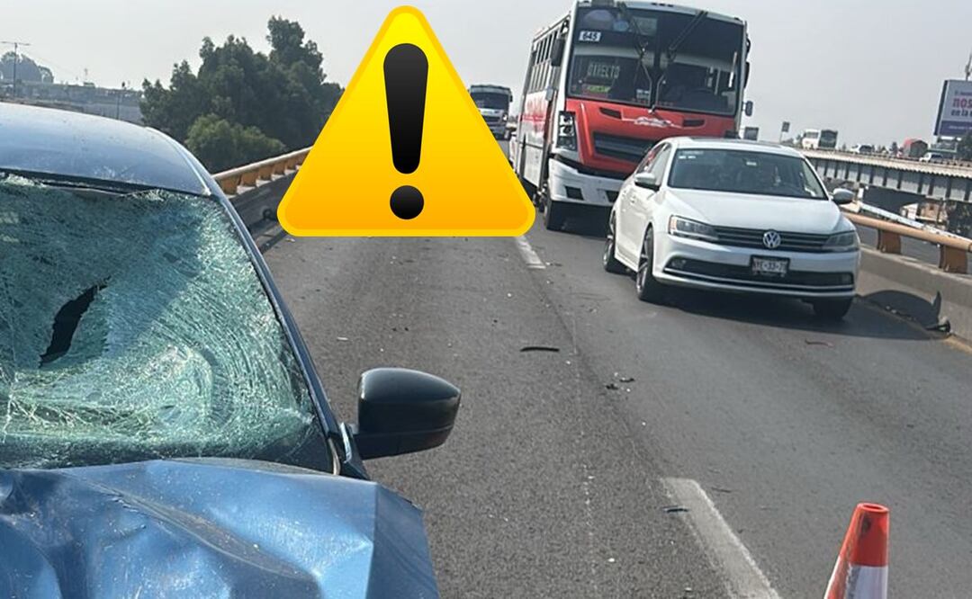 Tragedia de este 16 de mayo: Pareja de bikers sin casco muere arrollada sobre la México-Puebla