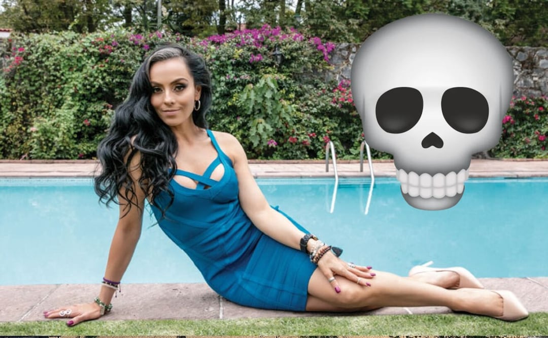 ¿Ivonne Montero hace brujería y santería? Esto confesó a reporteros sobre la calavera que lleva 
Imagen: Redes sociales