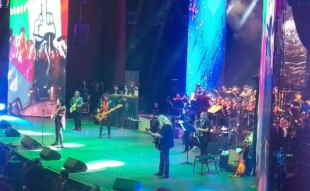 VIDEO: Incidente en concierto de El Tri, una pantalla casi se les viene encima a los músicos
Imagen: Cortesía