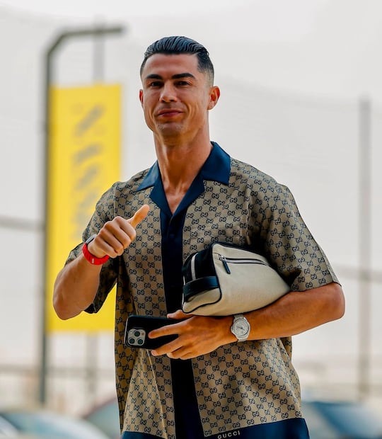 Cristiano Ronaldo (Vía: Instagram)