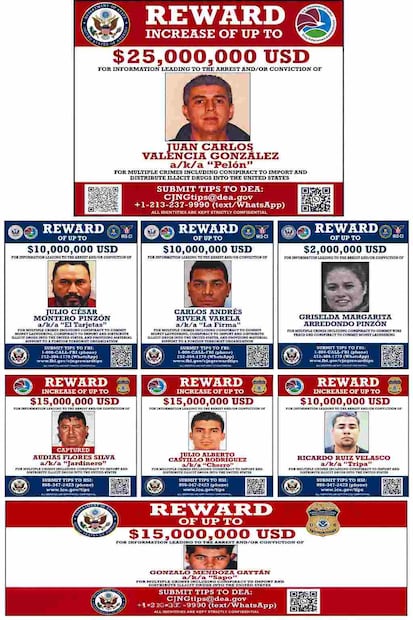¿Cuáles son los capos del CJNG por los que EU ofrece recompensas millonarias?. Foto: (Especial)