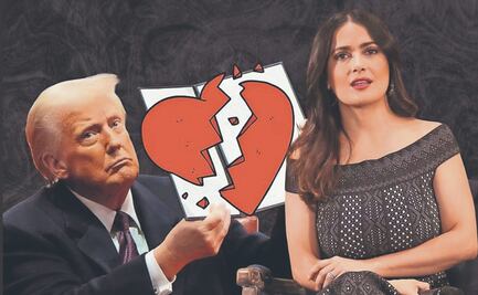 Salma Hayek revela cómo Donald Trump intentó cortejarla pese a estar en pareja