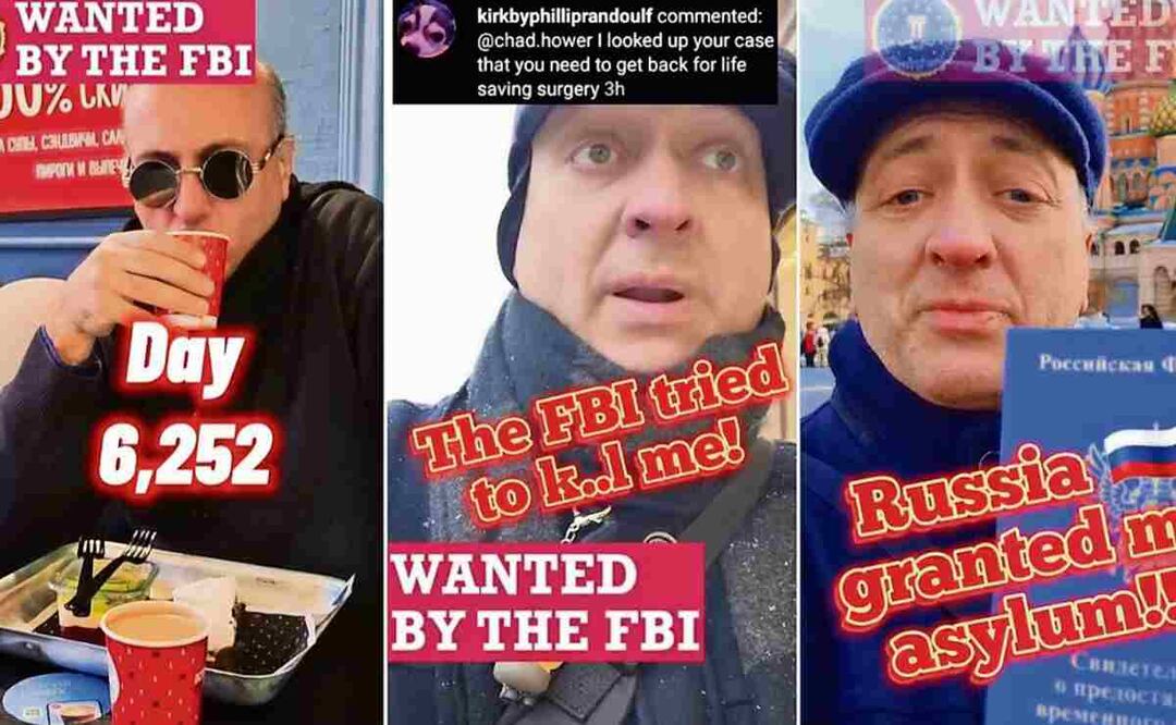 Hombre se "burla" de la justicia en TikTok tras 17 años de viajar de país en país