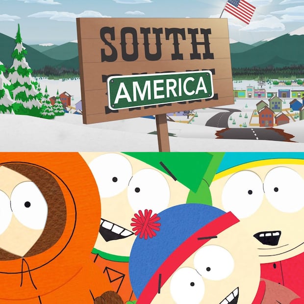 Burla de South Park (Vía: Redes)
