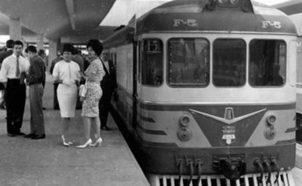 Foto: Archivo El Universal (Estación de ferrocarril de Buenavista en 1962)