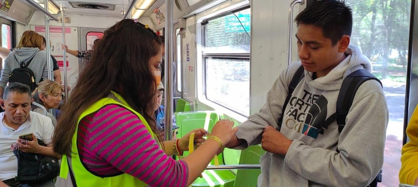 En 10 años, el Metro CDMX ha evitado 920 tragedias: así funciona “Salvemos Vidas”. Foto: (Especial)