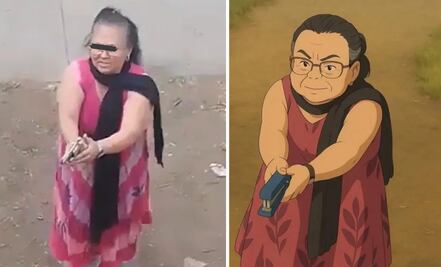 “Abuelita justiciera” en Chalco:  Se disparan corridos y memes 