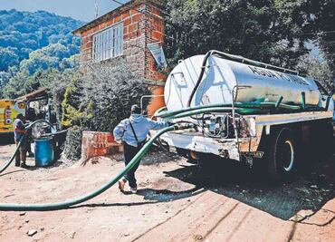 CDMX moderniza reparto de agua: pipas con GPS, códigos QR y nueva supervisión