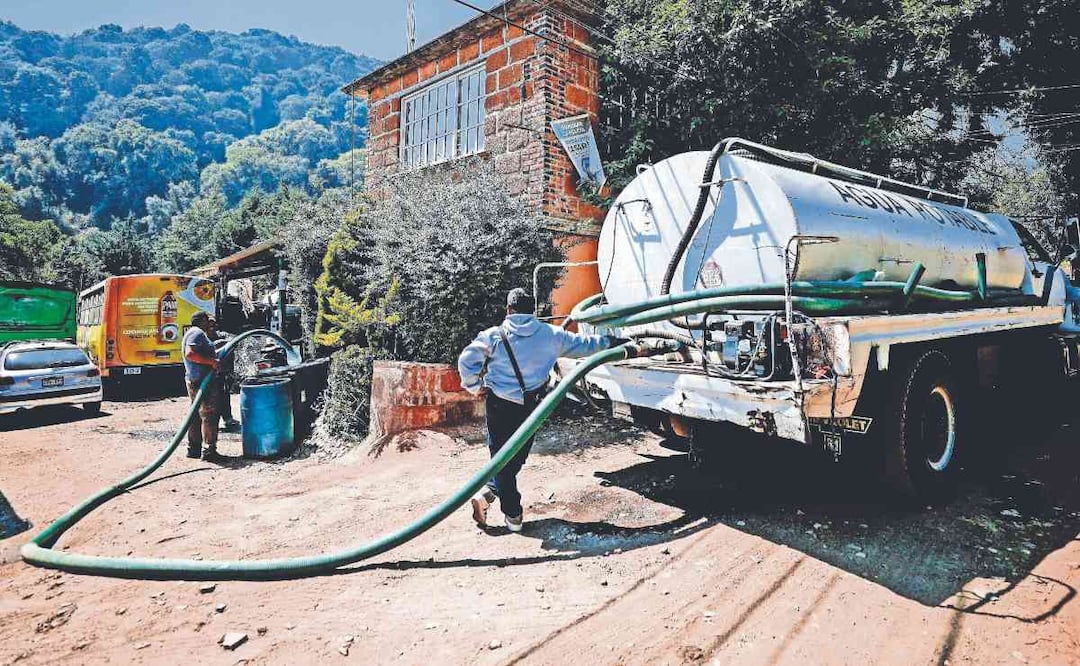 CDMX moderniza reparto de agua: pipas con GPS, códigos QR y nueva supervisión. Foto: (Archivo. El Gráfico)