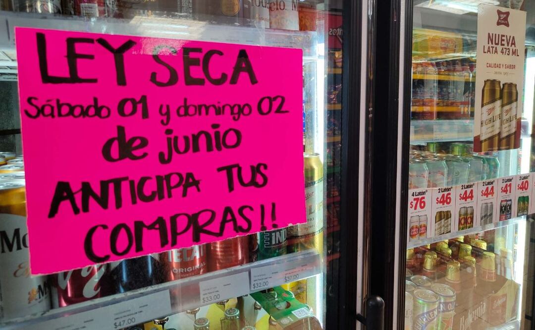 Ley Seca: Día y hora en la que dará inicio la medida en la CDMX ante las elecciones 2024