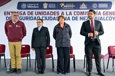 Nezahualcóyotl recibe del gobierno del Edomex flota de 240 patrullas de última generación