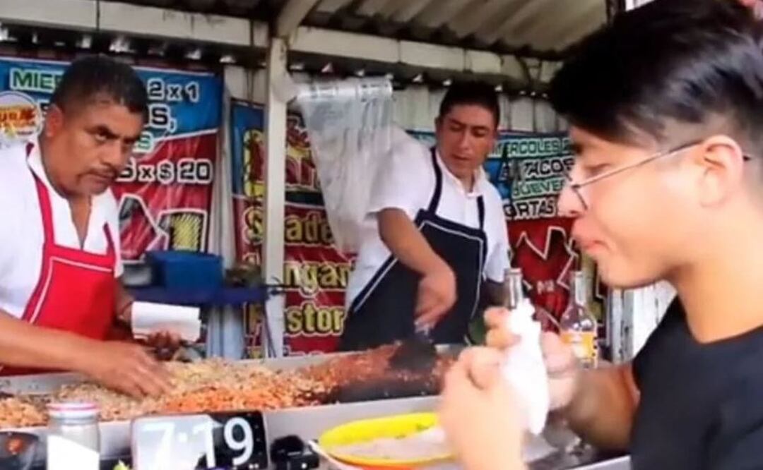 ¡Taquería le hace trampa a Tiktoker! Se come 70 tacos y no le quisieron dar su premio