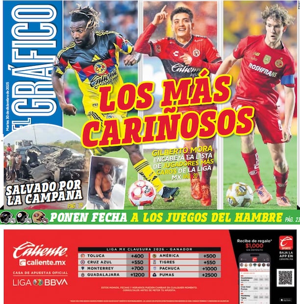 Portada El Gráfico | Martes 30 de diciembre 2025