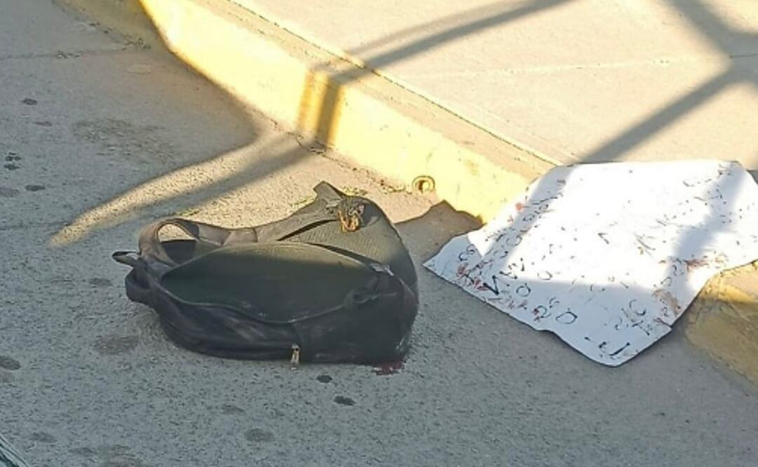 Dejan mochila con una choya y un narcomensaje en Zumpango, Edomex