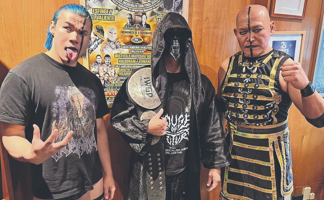 ¿Qué significa para Douki volver como campeón IWGP a la Arena México?
Foto: Sergio Trejo I ElGráfico