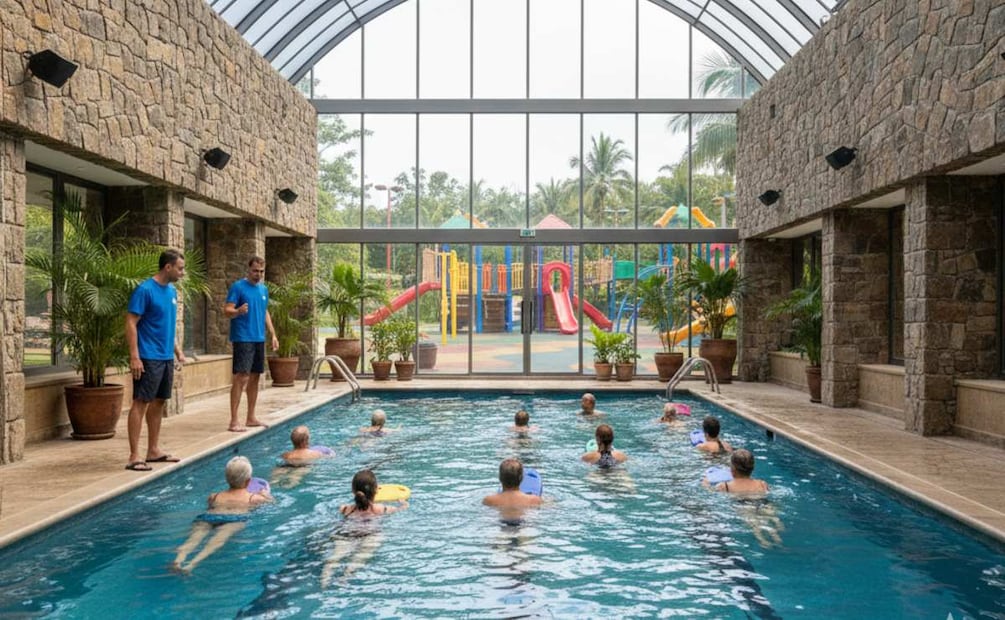 Imagen ilustrativa: IA (Las preinscripciones serán del 7 al 15 de enero del 2026 para las clases gratis de natación)