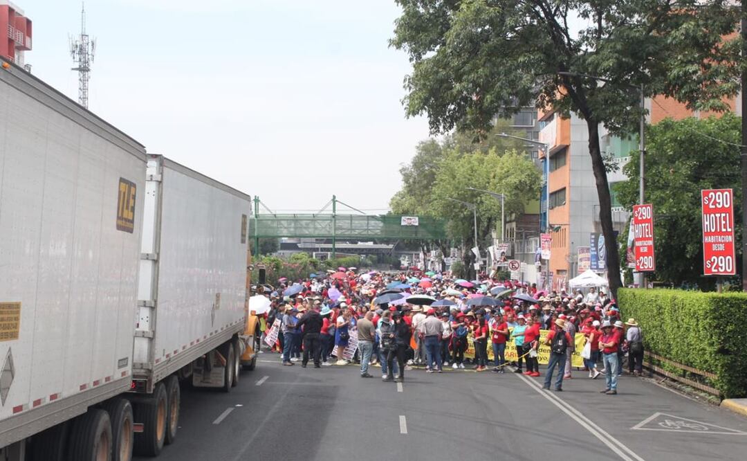 Hoy 28 de mayo: Maestros de la CNTE alistan bloqueos y movilizaciones hacia el ZócaloCDMX
