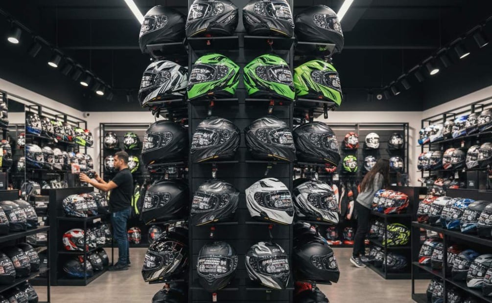 Imagen ilustrativa: IA (Adquiere tu casco en lugares establecidos y de confianza)