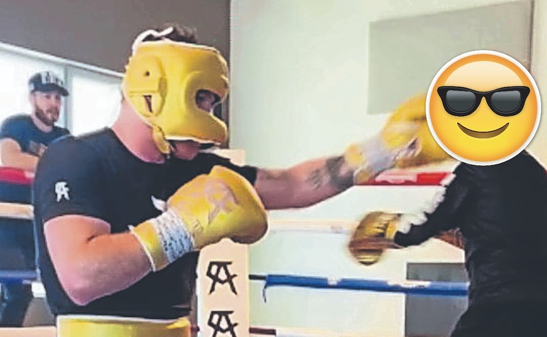 Saúl “Canelo” Álvarez cierra preparación en compañía de “Canelito”