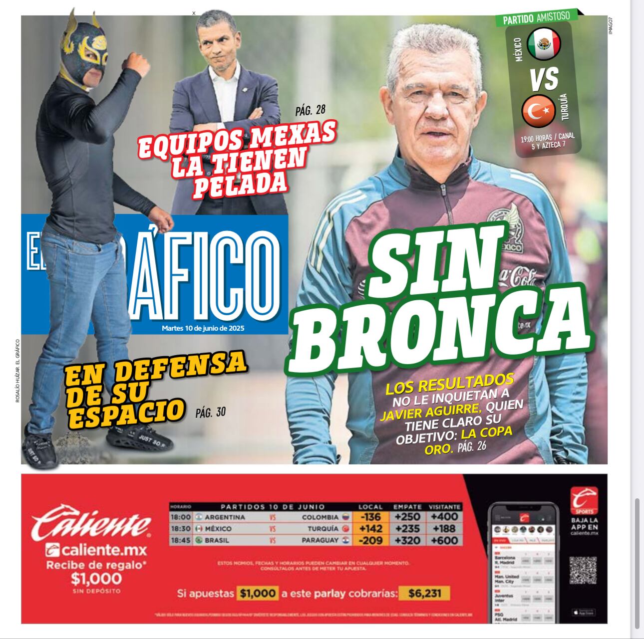 Portada El Gráfico | Martes 10 de junio 2025