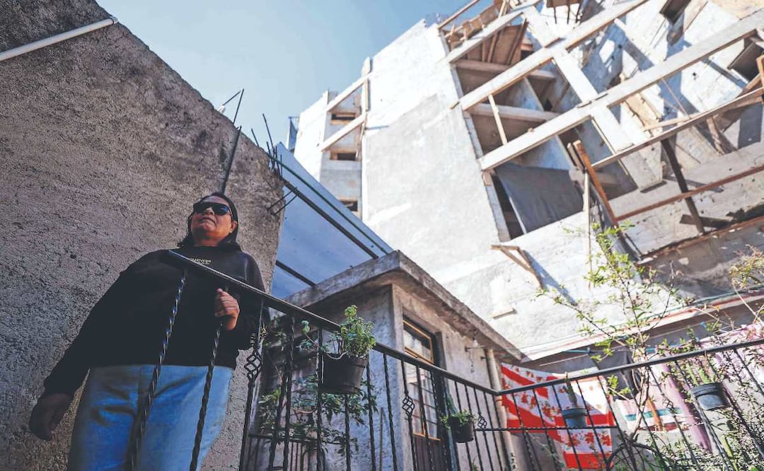 Obra clausurada mete turbo para llegar al Mundial en Coyoacán. Foto: (Diego Simón. El Gráfico)