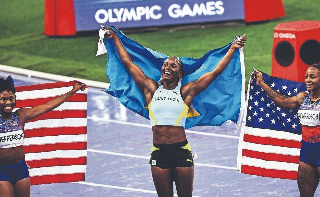 Julien Alfred sorprende y se convierte en la mujer más rápida del planeta