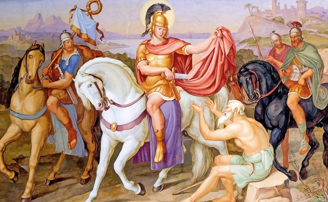San Martín de Tours: El Santo que dejó la carrera militar por la fe religiosa