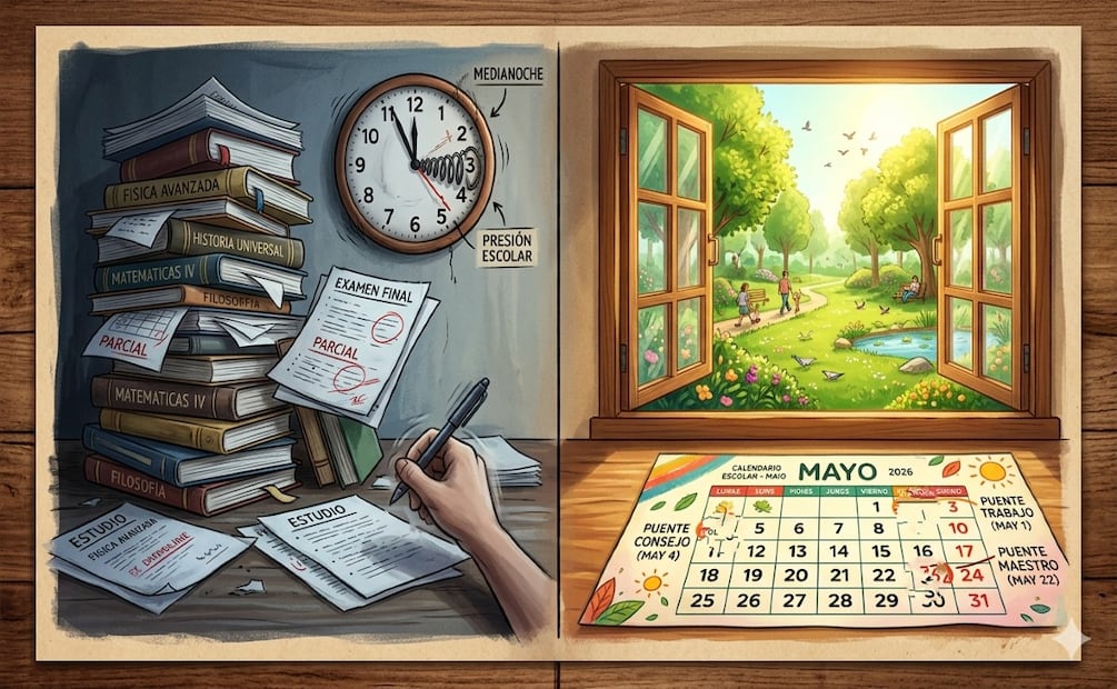 SEP prepara varios "fin de semana largos" durante mayo, ¿Qué días no habra clases?
Imagen Ilustrativa: ia