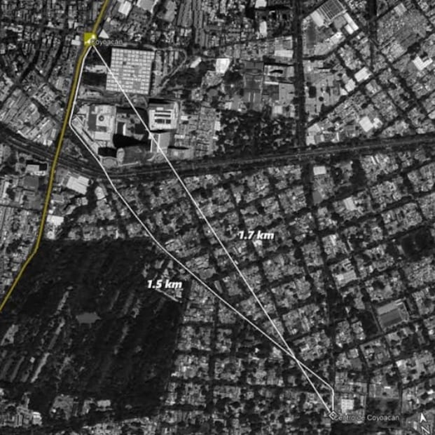 ¿Por qué la estación Coyoacán del Metro CDMX se llama así si está lejos del Centro y fuera de la alcaldía?. Foto: (INAH)