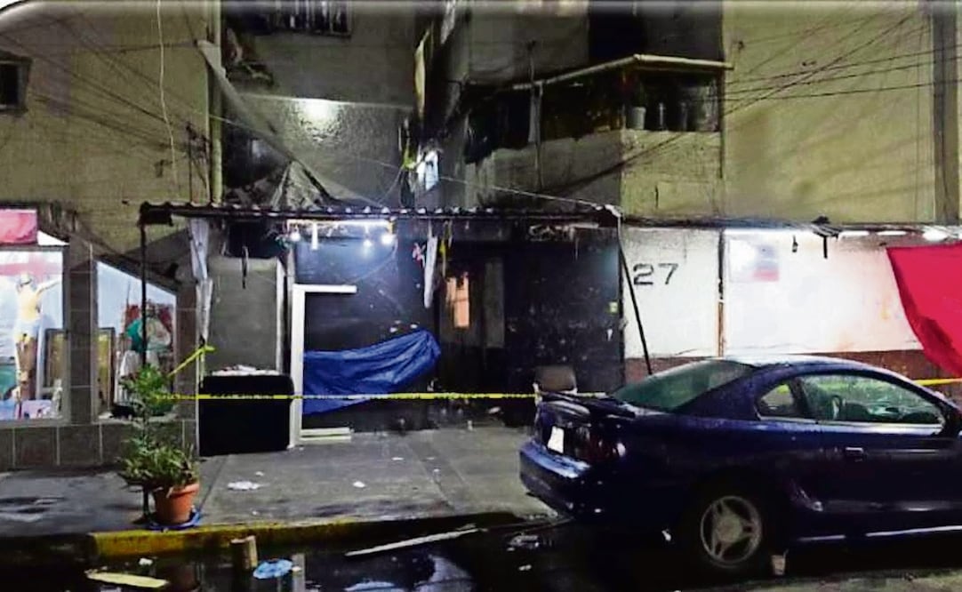 Violencia en Tepito dejo un indigente muerto. Foto: Especial