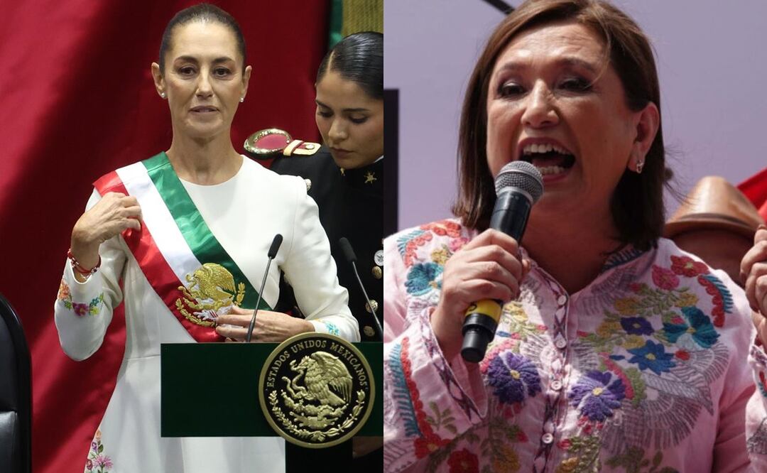 En plena toma de protesta de Claudia Sheinbaum, Xóchitl Gálvez le dedica mensaje