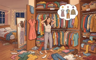 Clóset lleno y nada que poner, ¿por qué sentimos que no tenemos ropa?