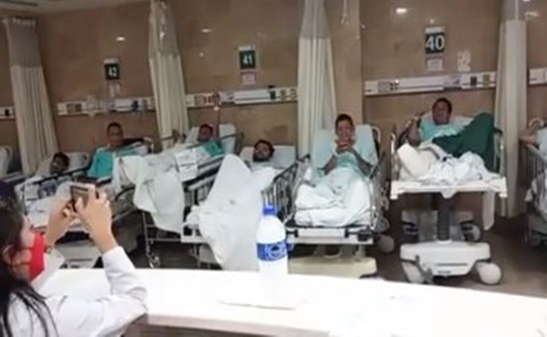 Pacientes del IMSS se hacen virales en TikTok por presumir el potencial de su garganta