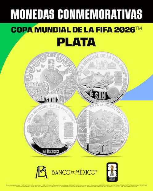 MONEDAS CONMEMORATIVAS DE PLATA: