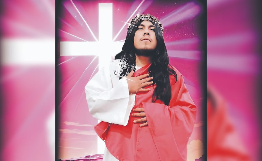 Carlos Emmanuel reencarnará a Jesús de Nazareth. Foto: (La Pasión de Cuautepec A.C.)